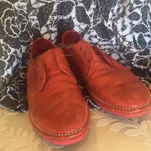 Marsell Red Leather Shoes